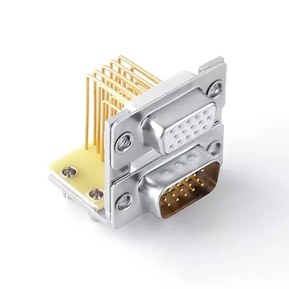 Adakah terdapat standard untuk ketinggian pin penyambung D-sub? Apakah piawaian pelaksanaan?