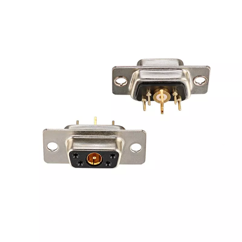 Apakah fungsi teras D SUB 5W1 COXIAL D CONNECTOR?